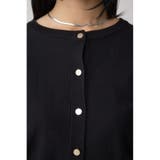 格上げ ドルマンニットカーディガン | AZUL BY MOUSSY | 詳細画像18 