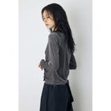 ベロアフロントシャーリングトップス | AZUL BY MOUSSY | 詳細画像16 