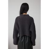 マットモールクロップドハイネックニット | AZUL BY MOUSSY | 詳細画像27 