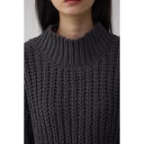 マットモールクロップドハイネックニット | AZUL BY MOUSSY | 詳細画像28 