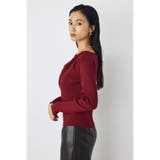 ドレープ長袖ニットトップス | AZUL BY MOUSSY | 詳細画像30
