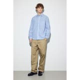 フレンチリネンCOOLMAXストライプシャツ | AZUL BY MOUSSY | 詳細画像37 