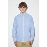 フレンチリネンCOOLMAXストライプシャツ | AZUL BY MOUSSY | 詳細画像38 