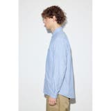 フレンチリネンCOOLMAXストライプシャツ | AZUL BY MOUSSY | 詳細画像39 