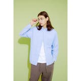 SAX | フレンチリネンCOOLMAXストライプシャツ | AZUL BY MOUSSY