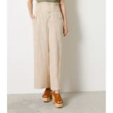 L/BEG1 | RELAX BUTTON PANTS | AZUL BY MOUSSY