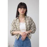 柄WHT5 | ラウンドヘムドロストシャツ | AZUL BY MOUSSY