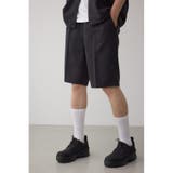 C/Tフェイクスウェードショートパンツセットアップ | AZUL BY MOUSSY | 詳細画像3