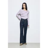 AZUL DENIM センタープレスフレアデニム ロング丈 | AZUL BY MOUSSY | 詳細画像14 