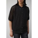 BLK | ポロエリシアーシャツ | AZUL BY MOUSSY