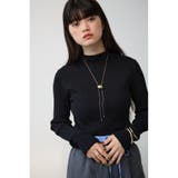 ランダムリブハイネックニットトップス | AZUL BY MOUSSY | 詳細画像14