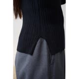 ランダムリブハイネックニットトップス | AZUL BY MOUSSY | 詳細画像23