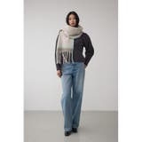 マルチデザインフラッフィーロングマフラー | AZUL BY MOUSSY | 詳細画像2 