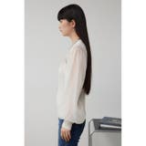 袖シアー長袖リブトップス | AZUL BY MOUSSY | 詳細画像6 