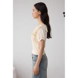 コンビネーション2WAYフリルトップス | AZUL BY MOUSSY | 詳細画像6 