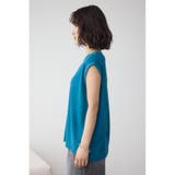 シアーワッフルノースリーブTシャツ | AZUL BY MOUSSY | 詳細画像23