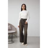 AZUL DENIM オーバーダイワイドストレート | AZUL BY MOUSSY | 詳細画像4 
