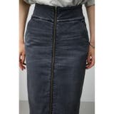 AZUL DENIM フロントジップデニムスカート | AZUL BY MOUSSY | 詳細画像8 