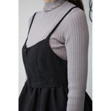 ジャガードフレアキャミ | AZUL BY MOUSSY | 詳細画像19