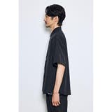 接触冷感フェイクスエード半袖シャツ | AZUL BY MOUSSY | 詳細画像6 