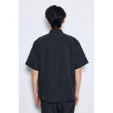 接触冷感フェイクスエード半袖シャツ | AZUL BY MOUSSY | 詳細画像7 