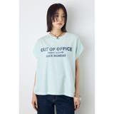 フレンチスリーブロゴプリントT | AZUL BY MOUSSY | 詳細画像22