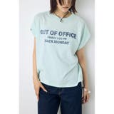フレンチスリーブロゴプリントT | AZUL BY MOUSSY | 詳細画像24