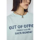 フレンチスリーブロゴプリントT | AZUL BY MOUSSY | 詳細画像29
