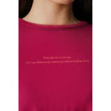 TULLE SET MESSAGE PRINT TEE | AZUL BY MOUSSY | 詳細画像41 