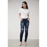 CRASH DENIM SKINNY Ⅲ | AZUL BY MOUSSY | 詳細画像22 