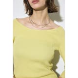 オフショルニットトップス | AZUL BY MOUSSY | 詳細画像32 