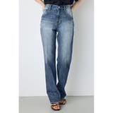 AZUL DENIM センタープレスストレートデニム ロング丈 | AZUL BY MOUSSY | 詳細画像2 