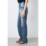 AZUL DENIM センタープレスストレートデニム ロング丈 | AZUL BY MOUSSY | 詳細画像3 
