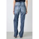 AZUL DENIM センタープレスストレートデニム ロング丈 | AZUL BY MOUSSY | 詳細画像4 