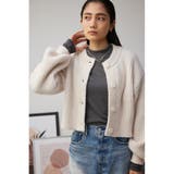 ショートクールカーディガン | AZUL BY MOUSSY | 詳細画像2