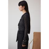 ポップコーンジャガードニット | AZUL BY MOUSSY | 詳細画像5