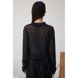 ポップコーンジャガードニット | AZUL BY MOUSSY | 詳細画像6