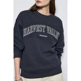 カレッジロゴ スウェットトップス | AZUL BY MOUSSY | 詳細画像3 