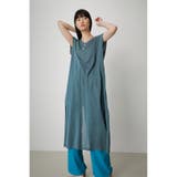 D/BLU3 | 2WAY FRENCH SLEEVE SUMMER KNIT | AZUL BY MOUSSY