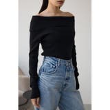 オフショルダーニット | AZUL BY MOUSSY | 詳細画像12
