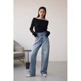 オフショルダーニット | AZUL BY MOUSSY | 詳細画像15