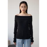 オフショルダーニット | AZUL BY MOUSSY | 詳細画像16