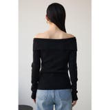 オフショルダーニット | AZUL BY MOUSSY | 詳細画像18