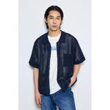 編地切替ニットシャツ | AZUL BY MOUSSY | 詳細画像23 