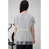 チュールギャザージレトップス | AZUL BY MOUSSY | 詳細画像6