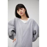 BIAS RIB LOOSE KNIT TOPS | AZUL BY MOUSSY | 詳細画像42