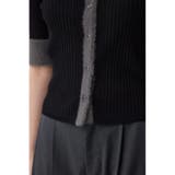 シャギーコンビポロニットトップス | AZUL BY MOUSSY | 詳細画像19 