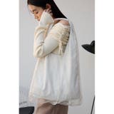 チュールレイヤードトートバッグ | AZUL BY MOUSSY | 詳細画像1 