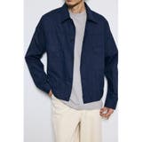 NVY | Gジャンタイプシャツブルゾン | AZUL BY MOUSSY