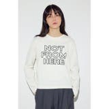 O/WHT1 | NOT FROMロゴロングTシャツ | AZUL BY MOUSSY